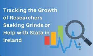 Tracking the Growth of Researchers Seeking Grinds or Help with Stata in Ireland